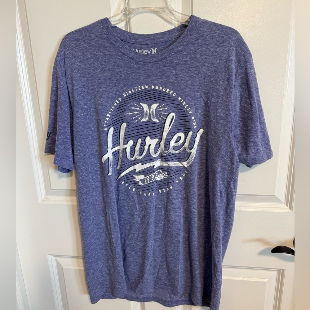 Hurley Heather Blue Triblend Tee
